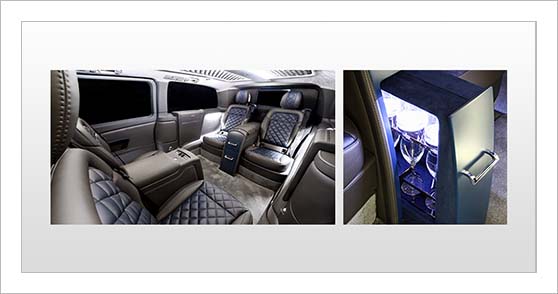 Minibus avec chauffeur Mercedes Classe V Collection